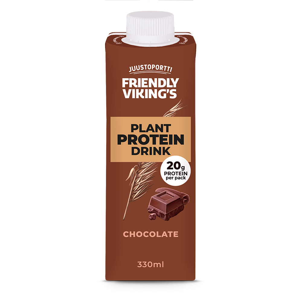 Friendly Viking’s Plant Protein Drink Chocolate <span>330 ml</span>