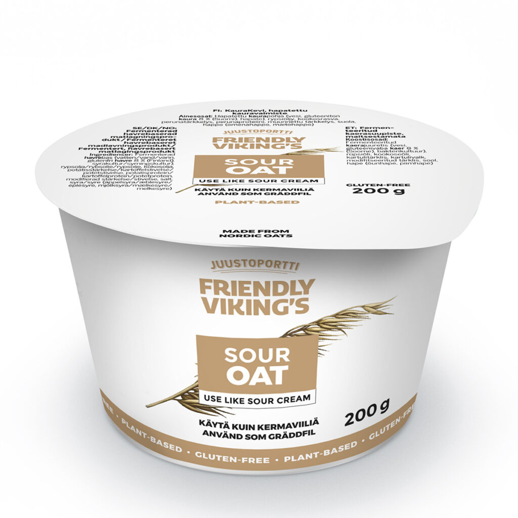 Juustoportti Friendly Viking’s Sour Oat 200 g