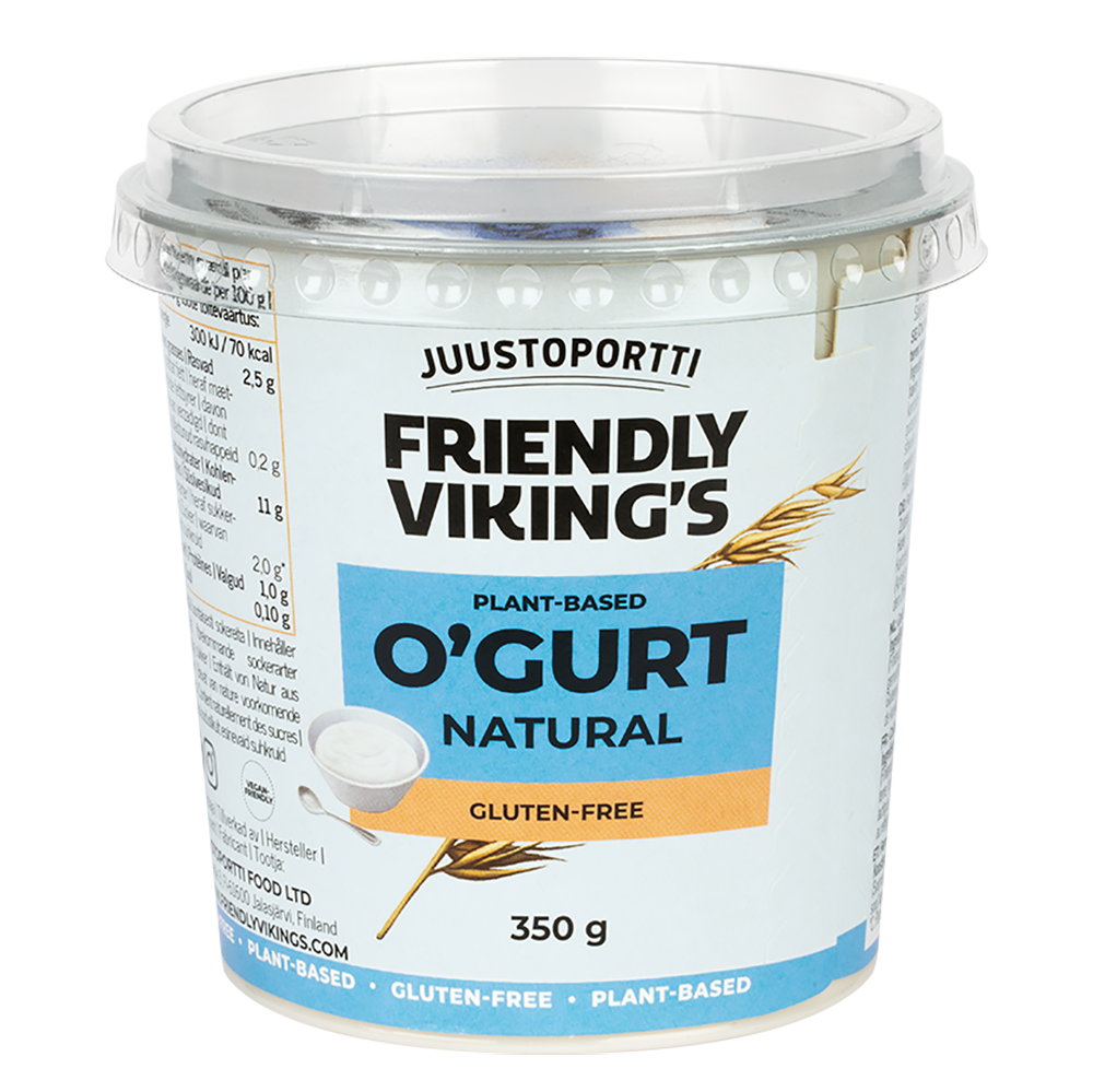 Juustoportti Friendly Viking’s O’gurt Natural 350 g